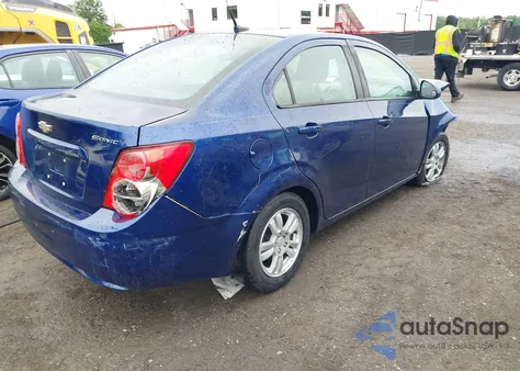 2012 Chevrolet Sonic 1Ls from USA, damaged, VIN 1G1JB5SH3C4211391